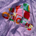 Adidas NWT  x Farm Rio Sleeveless Tee Purple Photo 4