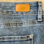 Sofia Vergara‎ Jeans Size 12 Hi Rise Skinny Ankle Jeans Raw Hem 30x27 Stretch Blue Photo 5