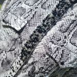 Doshe phython snakeskin embellished dress or duster/jacket sz S Photo 3