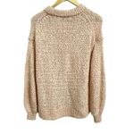 Madewell  Baez Pullover‎ Sweater pink white knot size Xs #AC793 $98 Photo 4
