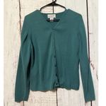 Pendleton  Women's Sweater Cotton V Neck Button Up Cardigan Blue Size Medium Photo 3