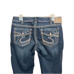 Silver Jeans Aiko Mid Bootcut Medium Wash Low Rise Stitching Size 30x33 Logo Photo 5