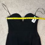 Et Ochs Samantha Strapless Midi‎ Dress Black 12 Photo 7