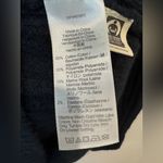 Madewell  Cotton-Blend Off-Shoulder Black Wool Cotton‎ Sweater Size XS Photo 10