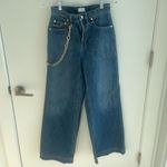Cult Gaia Wide-Leg Chain Jeans Photo 6