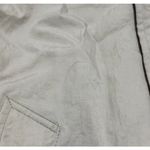 Banana Republic Vtg  Adult Nylon Trench Coat Khaki Green Safari 90's Career Sz M Photo 9