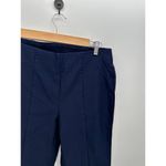 Chico's So Slimming by  Pants Women 1 Medium Blue Stretch Ankle Dress Trousers Photo 4