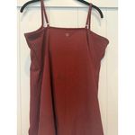 Gilly Hicks  Shelf Bra‎ Tank Top Burgundy Built In Support Adjustable Straps Photo 1