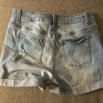Time & Tru  Light Wash Jean Shorts Photo 1