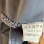 L'Amorae Women’s Sexy Plunging‎ Neck Tie Backless Bodysuit Swimsuit Size M Gray Size M Photo 9