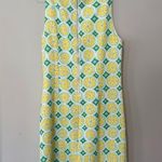 Sail To Sable STS Shift Dress Size Medium Sleeveless Yellow Lemon Green $2151748 Photo 5