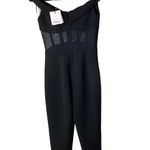 MISHA Bodice Black Jumpsuit Black Size M Photo 4