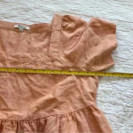 Madewell  Linen-Blend Allie Mini Dress size M Photo 8
