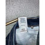 BKE  Stella Jeans Women 28 Low Rise Cropped Straight Dark Wash Distressed Photo 9