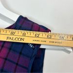 Knox Rose Women’s Sleeveless Plaid Flowy Top Blue Purple Size Medium EUC Girly Photo 5