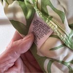 Umgee Tropical Floral Print Green Size Large Wide Leg Flare Flowy Pants NWT Photo 9