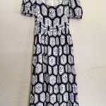 RARE NWOT Agua By Agua Bendita Pomelo Riviera Floral Linen Maxi Dress Size M Blue Size M Photo 4