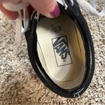 Vans Classic Black White stripe Old Skool leather canvas platform sneakers 7.5 Photo 7