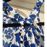 Miami NWOT Blue White Floral Keyhole Tank Top S Photo 2