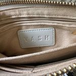 Vash Polaris Flat Wristlet in Cream Croc Photo 3