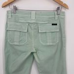 Sanctuary  Women's Light Green Casual Mid-Rise‎ 5-Pocket Ankle Fit Pants Size 29 Photo 5