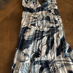 Maaji   Juliette Calla Lily Tiered Plunge Neck Cover-Up Dress, Size Large, $155 Photo 9