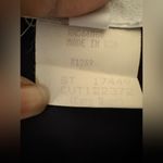 Vintage 1970's Francine Browner Deep V Neck Open Sleeveless Top Tie Belt Sz S Blue Photo 4