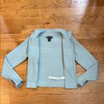 Bailey 44 Sport Textured Zip Jacket & High-Rise Leggings Set blue gray Size L Photo 4