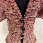 Anthropologie #529  JAMES COVIELLO Cropped Chunky Sweater Photo 2