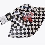Nba Chicago Bulls Bucket Hat NEW w Tag Checkered Pattern Logo  Cap Photo 3