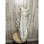 White cropped hoodie Photo 1