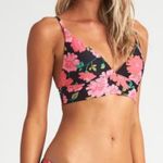 Billabong  Sweet Song V-Neck Bikini Top size M Photo 0