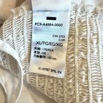 Levi's Levi’s Statement Milkmaid Blouse Women’s XL NWT Natural White Cropped Ruched Photo 10