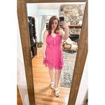 Francesca’s Miami Dress Pink Size L Photo 4