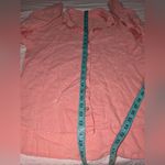 XCVI  Button Up Quarter Sleeve Star Blouse Linen Women's X Small Pink Photo 6