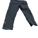 Lululemon Chase Me crop II in Black Secret Garden Photo 11