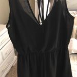 ASTR Bkack Romper Photo 2