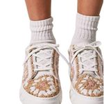 Free People Catch Me If You Can Crocheted Platform Sneakers | Size 41 Photo 1