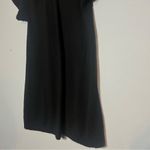 Doncaster  Black Short Sleeve Cashmere Cardigan Sweater Long Duster Size Small Photo 5