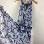 Anthropologie Max Studio Lavender Purple Floral Ruffle Layered Midi Dress XS Photo 8