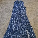 Christopher & Banks Lovely Blue Floral Prairie Long Dress 6 Photo 12