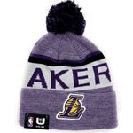Nba LA Los Angeles Lakers Knit Winter Hat Beanie Mens Womens Basketball Fan Gift Photo 0
