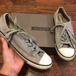 CONVERSE cta low top gray shoes sneakers sz 7 womens Photo 0