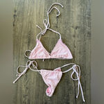 Haute Swimwear Haute Swim Pink Delilah Set Photo 5