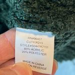Eyeshadow Comfy Dark Green Sweater Womens XS Photo 9