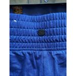 Gaiam  Blue Tie Waist Wide Leg Stretch Yoga Workout Activewear Lounge Pants Small Photo 4