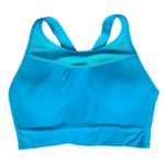Athleta  Deep Water Teal Blue Gigi Racerback Mesh Detail Sports Bra size S Photo 0