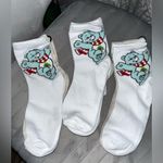 Christmas Care Bear Socks Blue Photo 2