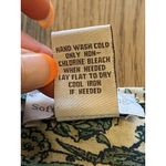 Soft Surroundings Top Women Size Medium Pullover Tunic Henley Floral Roll Tab Photo 6