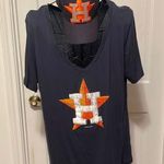 Campus Lifestyle ⚾️⚾️⚾️BOGOHO ⚾️⚾️⚾️Houston Astros T-Shirt and Cap Set Photo 0